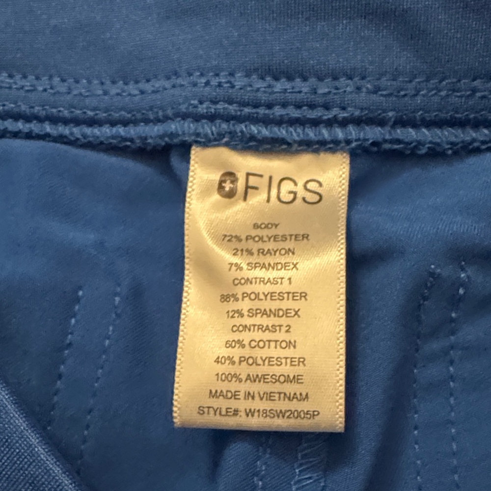 Figs Blue Scrub Set - Picture 3 of 8